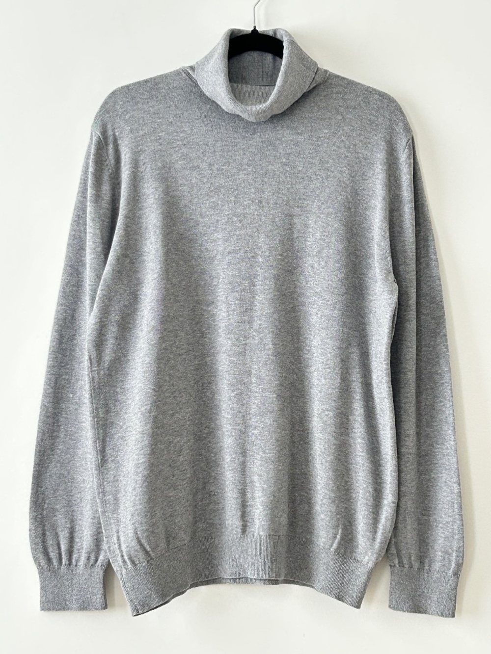 H&M 100% Cotton Gray Turtleneck Sweater
